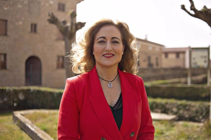 Susana Castanera, candidata del PSN a la Alcaldía de Allo.