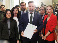 Abascal quiere que la moción de censura se debata antes de abril para intentar convocar generales con municipales