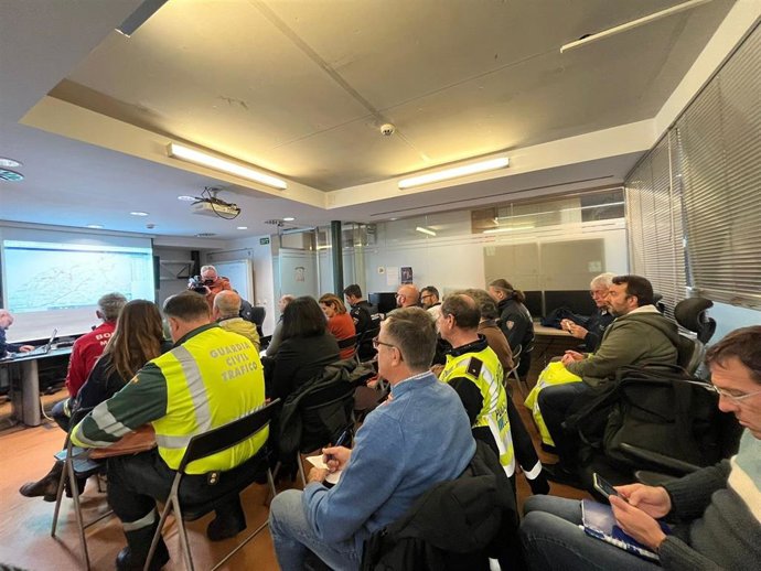 Reunión del Servicio de Emergencias 112