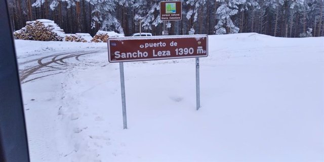 El Puerto de Sancho Leza a 28 de enero de 2023