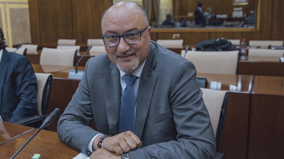 El diputado por Granada en el Parlamento de Andalucía y presidente del CEP de Vox Granada, Ricardo López Olea.