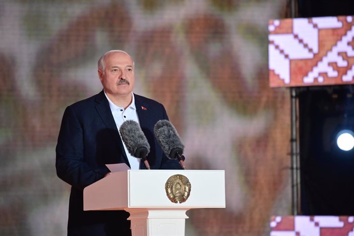 Archivo - Alexander Lukashenko, president de Bielorússia