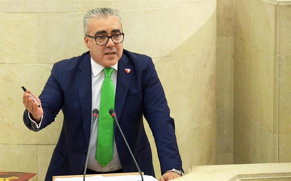 Archivo - El portavoz parlamentario del PRC, Pedro Hernando