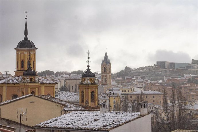 Archivo - Nieve en Cuenca