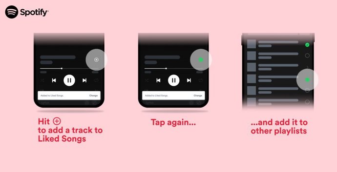 Nueva interfaz de la plataforma Spotify