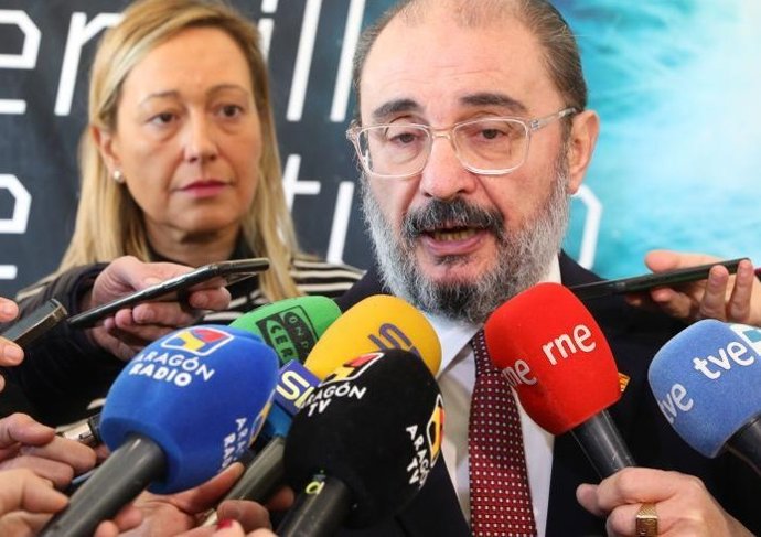 El presidente del Gobierno de Aragón, Javier Lambán.