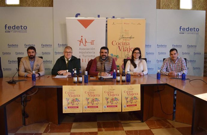 El presidente de la AHT, Tomás Palencia, y su secretario, Valentín Salamanca