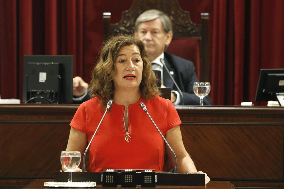 Archivo - La presidenta del Govern balear, Francina Armengol.
