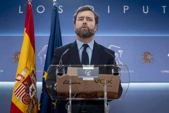 El portavoz de VOX en el Congreso, Iván Espinosa de los Monteros