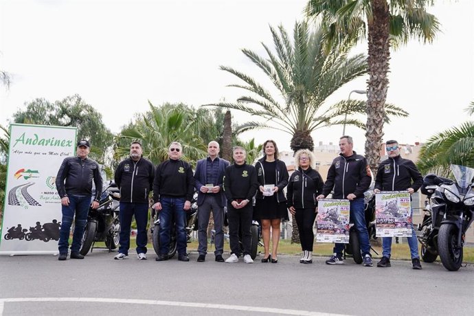 Presentación de la XVI Concentración Motera 'Andarinex'.