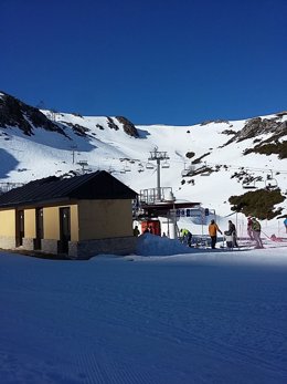 Archivo - Estación de esquí de Fuentes de Invierno.