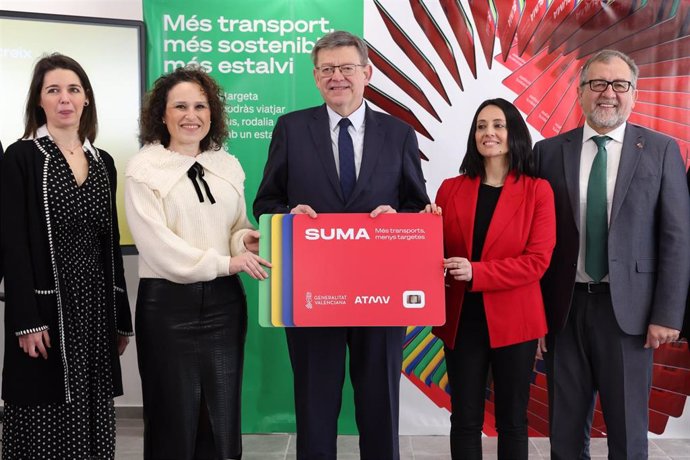 Presentación de la ampliación de la tarjeta SUMA a Cercanías de Renfe para Castellón y Valencia