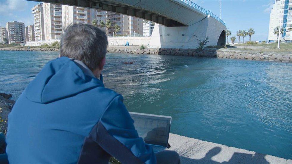 Fotografía sobre las novedades del proyecto SMARTLAGOON.