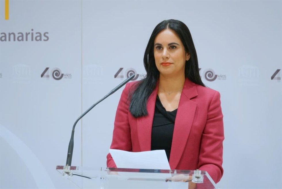 Archivo - La diputada del Grupo Mixto Vidina Espino