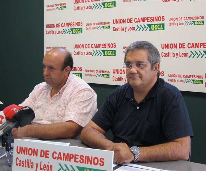El Presidente De UCCL En Valladolid, Ignacio Arias, Y El Responsable De Remolach