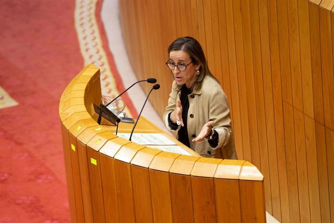 Archivo - Ethel Vázquez en el Parlamento
