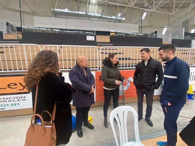 La Delegada Del Gobierno En Castilla Y León, Virgina Barcones, Visita En Bembibre Uno De Los Recintos Que Acogerán Actividades Del Trial De Las Naciones 2024.