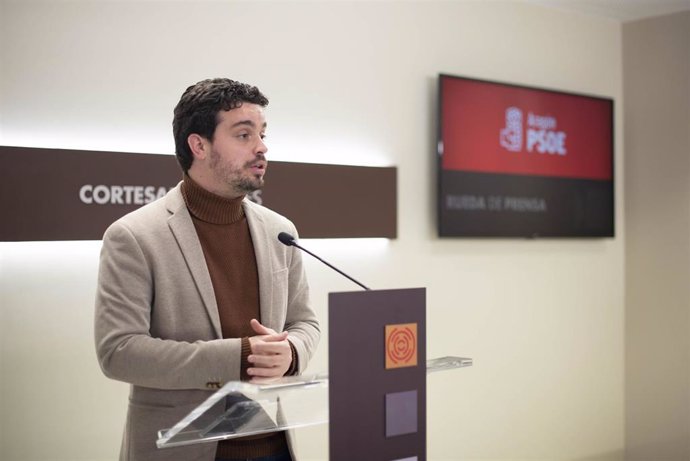 El diputado autonómico del PSOE y secretario regional de Organización, Darío Villagrasa.