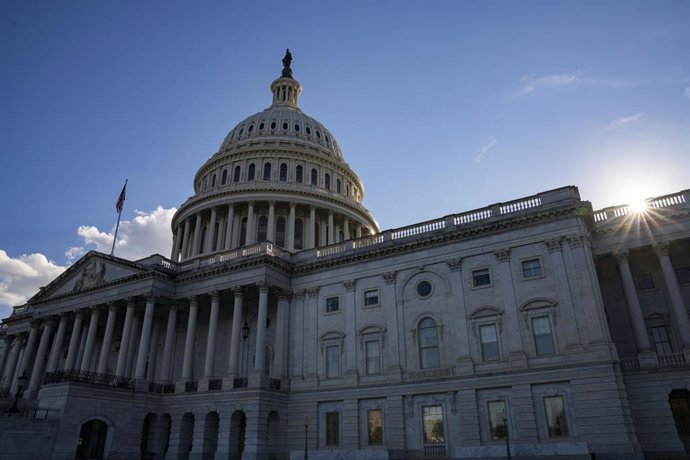Archivo - Sede del Congreso de Estados Unidos, en Washington