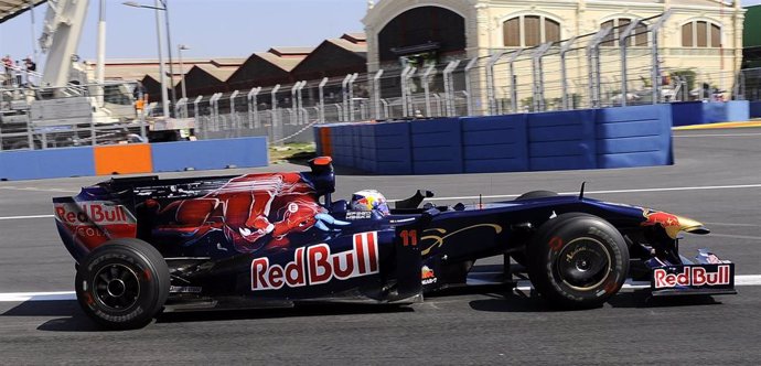 Archivo - Jaime Alguersuari (ES) Toro Rosso)  en el G.P. De Europa de F1 Undecima prueba del Mundial de F1 en el Valencia Street Circuit el  viernes 21  de agosto de 2009