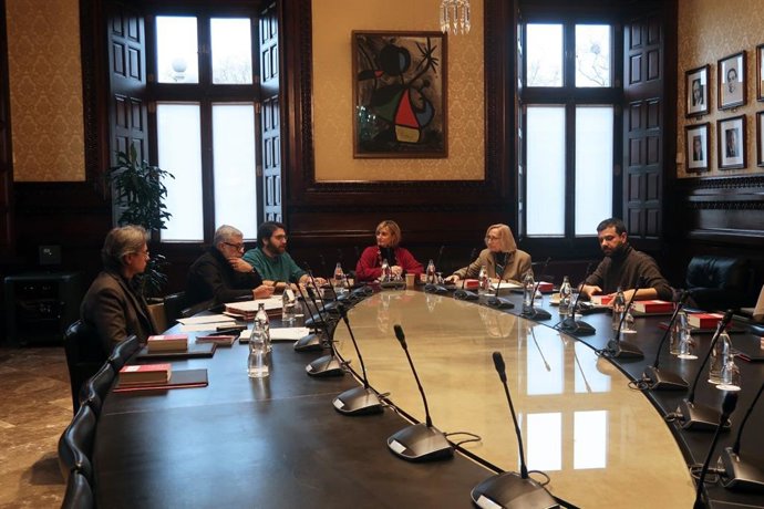 Reunió de l'Mesa  del Parlament