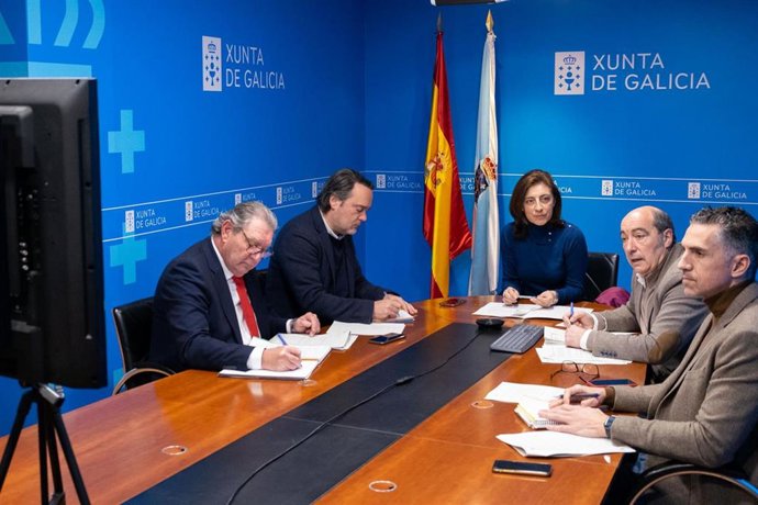 La conselleira de Medio Ambiente, Territorio e Vivenda, Ángeles Vázquez, participa por videoconferencia en el Consello Asesor da Paisaxe.
