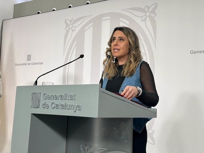 La portaveu del Govern, Patrícia Plaja