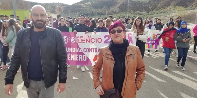 La responsable provincial de Podemos en Jaén, Lola Rodríguez, en una imagen de archivo.