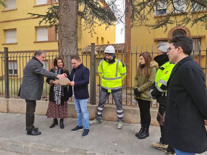 Comienzan en Teruel las obras para convertir el antiguo COAM en el Centro de Día y Sociocultural San León