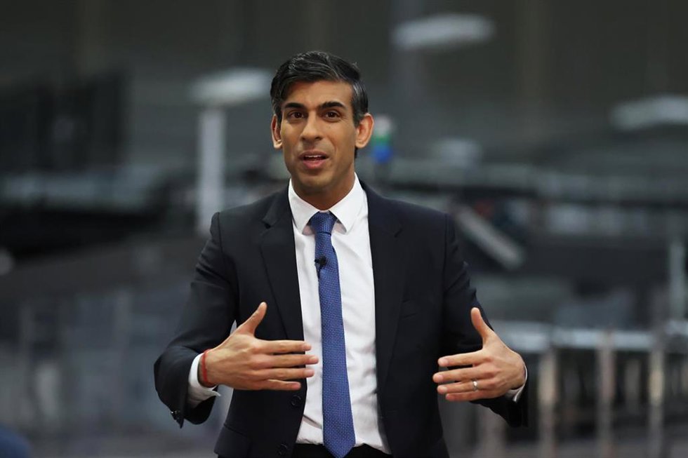 El primer ministro británico, Rishi Sunak