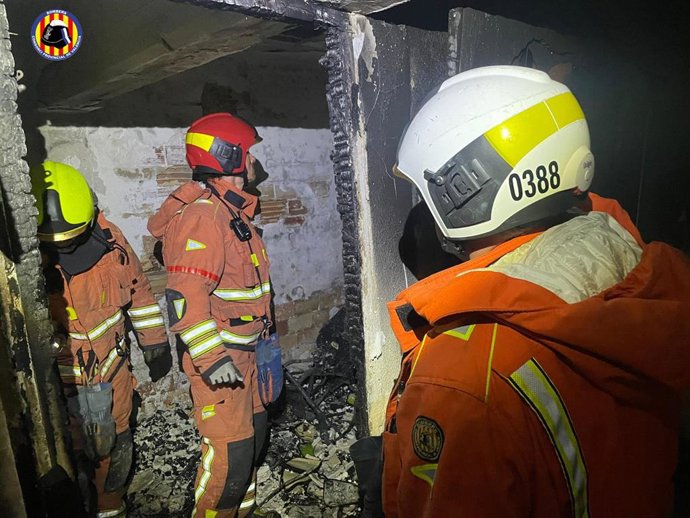Incendio en vivienda de Torrent