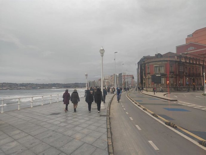 Gijón, Muro de San Lorenzo.
