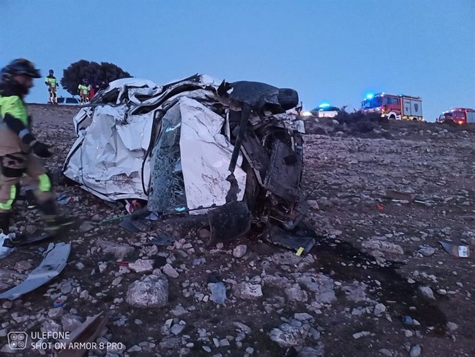 Vehículo accidentado