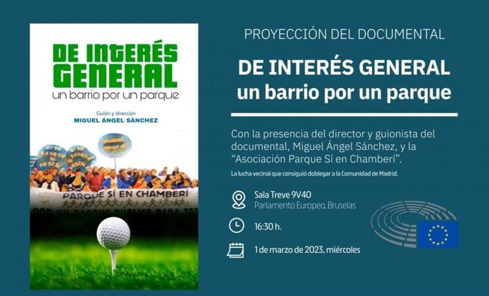Documental 'De interés general, un barrio por un parque', dirigido por el director Miguel Ángel Sánchez