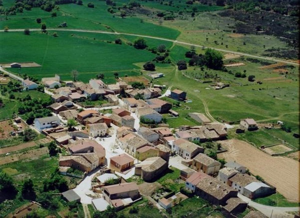 Vista de Santiuste (Guadalajara).
