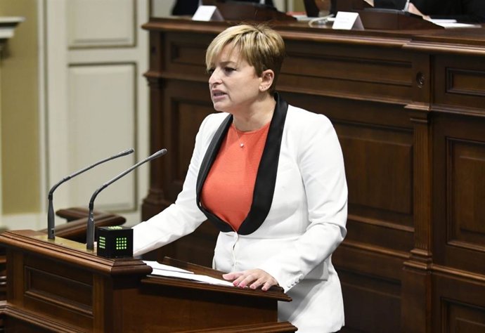 Archivo - La portavoz del Grupo Parlamentario Socialista, Nayra Alemán