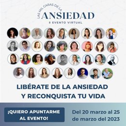 Las mil caras de la ansiedad tendrá lugar del 20 al 25 de marzo.