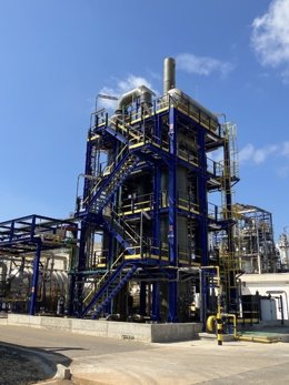 Ercros pone en marcha una nueva planta de tratamiento de gases en Tarragona por ocho millones