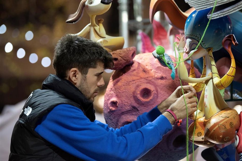 El artista Iván Tortajada