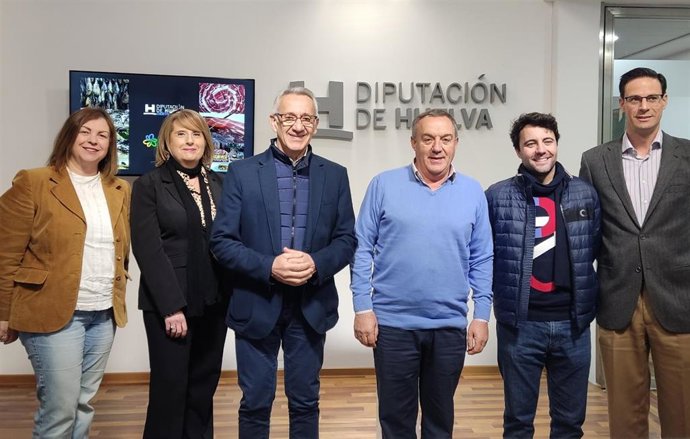 Presentación de la presencia onubense en la Feria Internacional Meat Attraction 2023.