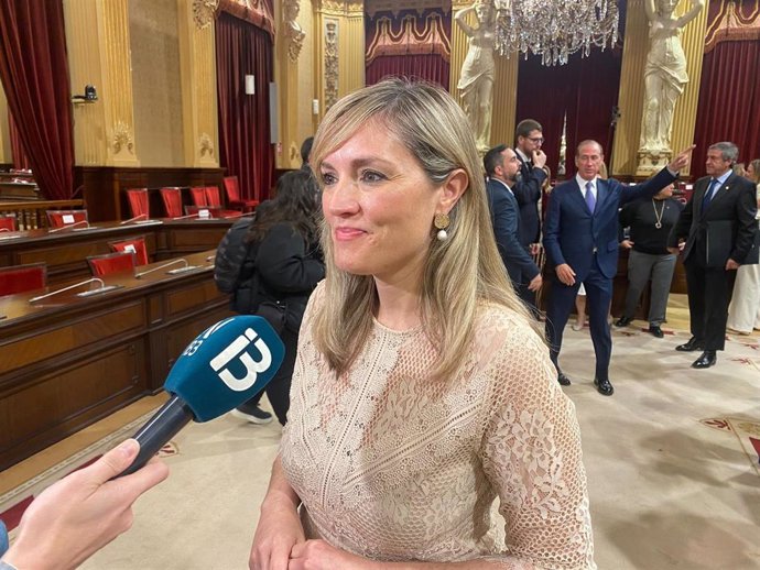 La portavoz de Ciudadanos y coordinadora de CS Baleares, Patricia Guasp.
