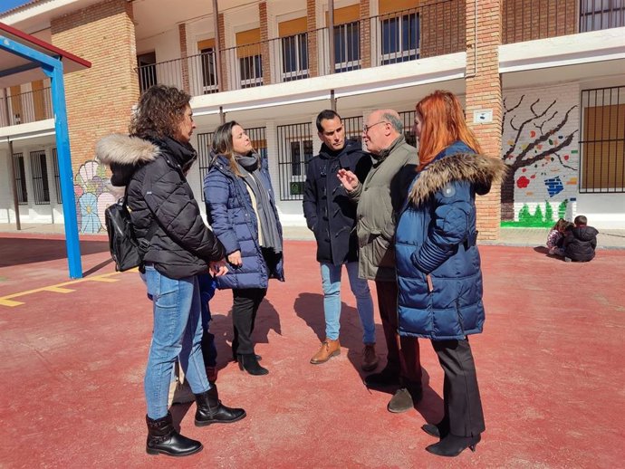 Visita al CEIP Real Mentesa de La Guardia de Jaén