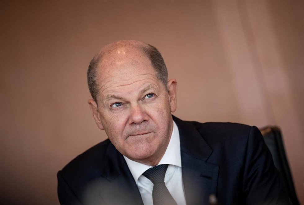 01 March 2023, Berlin: Germany's Chancellor Olaf Scholz arrives for the weekly cabinet meeting at the Chancellor's Office. Photo: Michael Kappeler/dpa