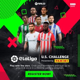 LaLiga lanza el III eLaLiga U.S. Challenge, ficha a Panini America y presenta nuevas actividades.