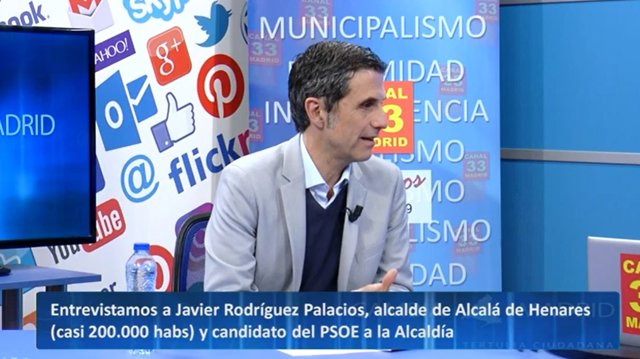 El alcalde de Alcalá de Henares, Javier Rodríguez Palacios.
