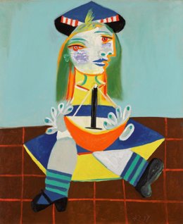 Archivo - 'Chica en una barca' es el primer retrato de Maya Picasso que sale a subasta desde 1999.