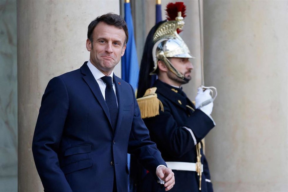 El presidente francés, Emmanuel Macron