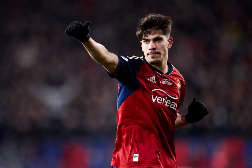 Ez Abde, jugador de Osasuna.