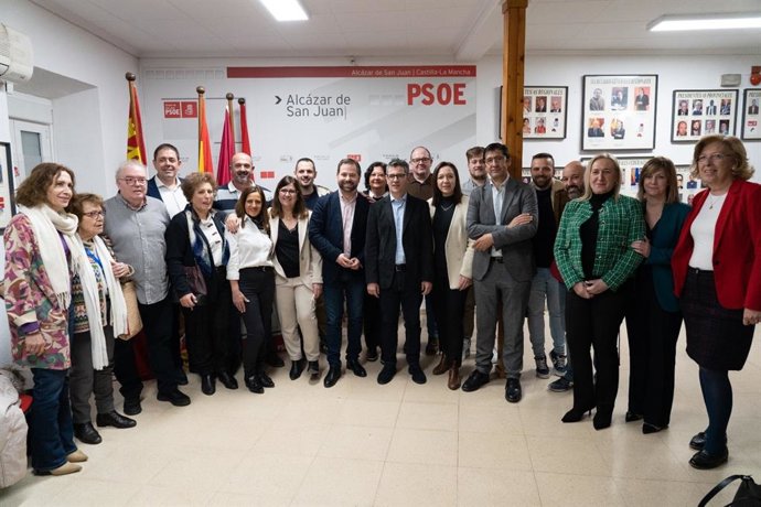 Bolaños visita Alcázar de San Juan