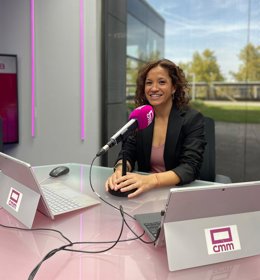 La periodista de CCM Radio Mayra Herrero